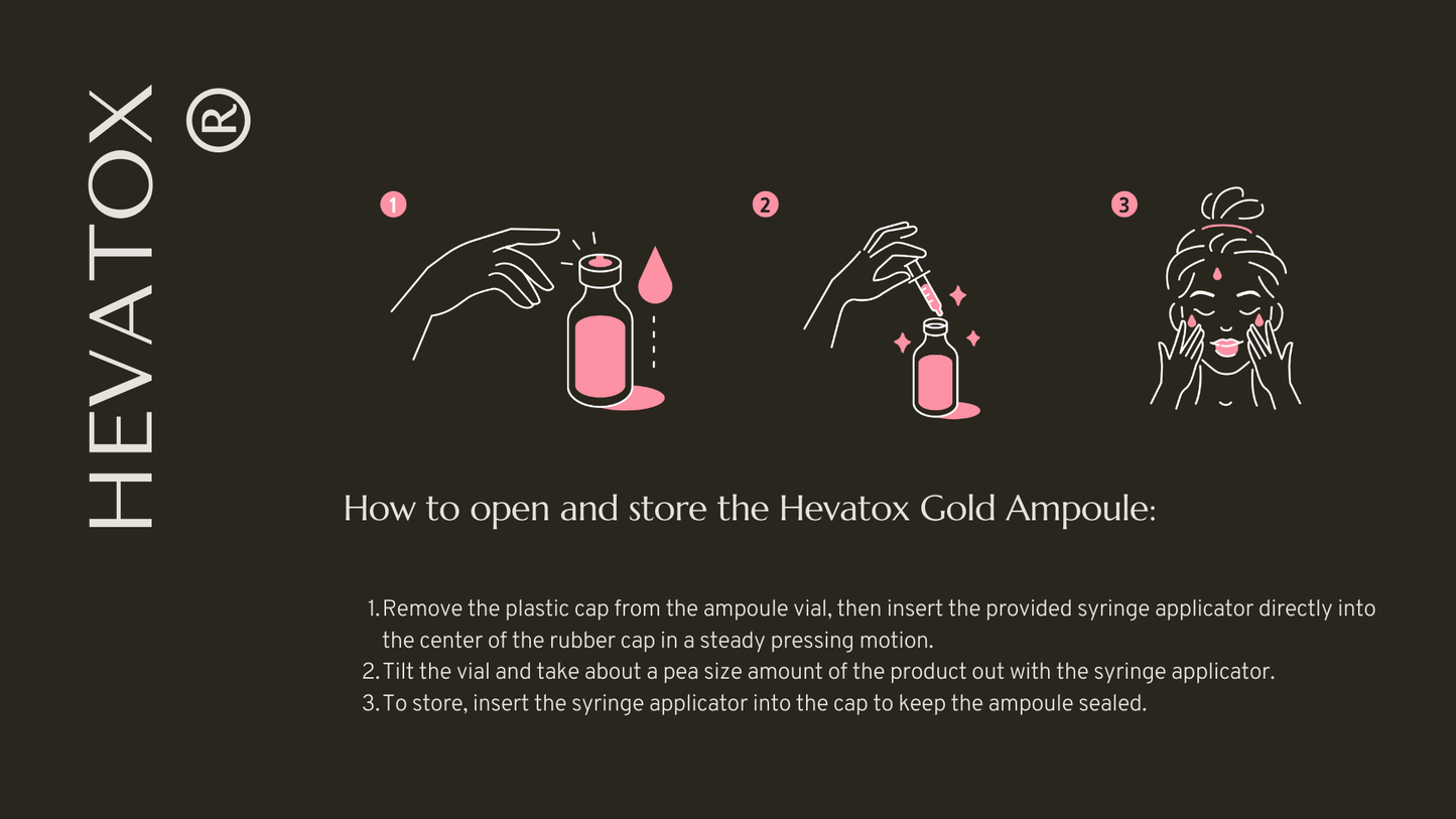 TOV Hevatox Gold Lifting Ampoule