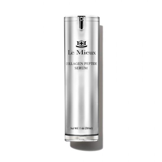 Le Mieux Collagen Peptide Serum - Concentrated, Creamy Anti Aging Face Serum 30 ml with Free facia Face Massager - European Beauty by B