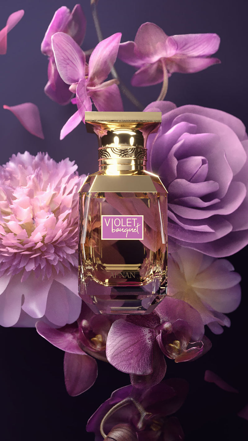 Violet Bouquet By Afnan Eau De Parfum 2.7 Oz Women