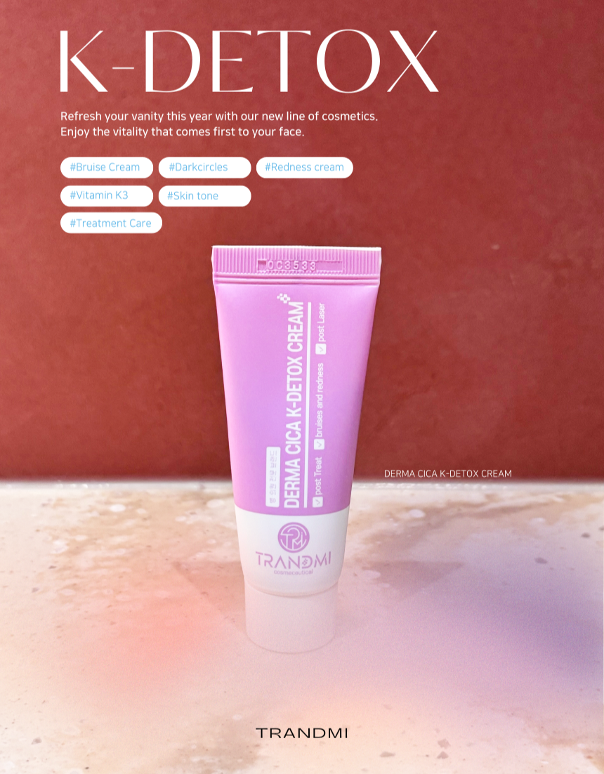Trandmi Derma Cica K-Detox Cream 20ml Bruise Cream