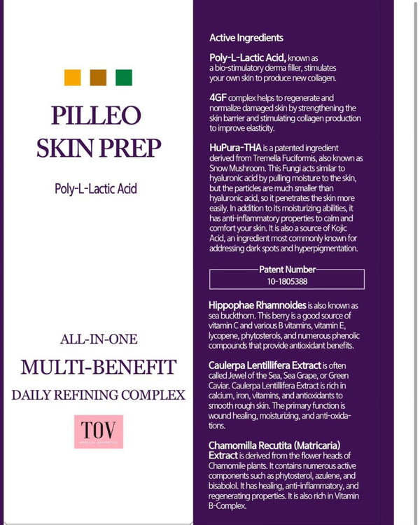 TOV House of PLLA Hop + Pilleo Skin Prep Daily Refining Complex