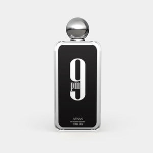 9 Pm By Afnan Eau De Parfum 3.4 Oz Men Black Edition