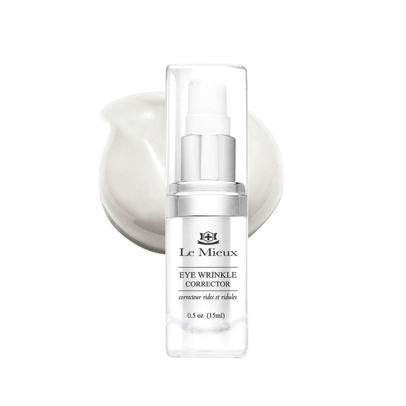 Le Mieux Eye Wrinkle Corrector Cream - Hyaluronic Acid Moisturizer for Eyes with 7 Potent Peptides