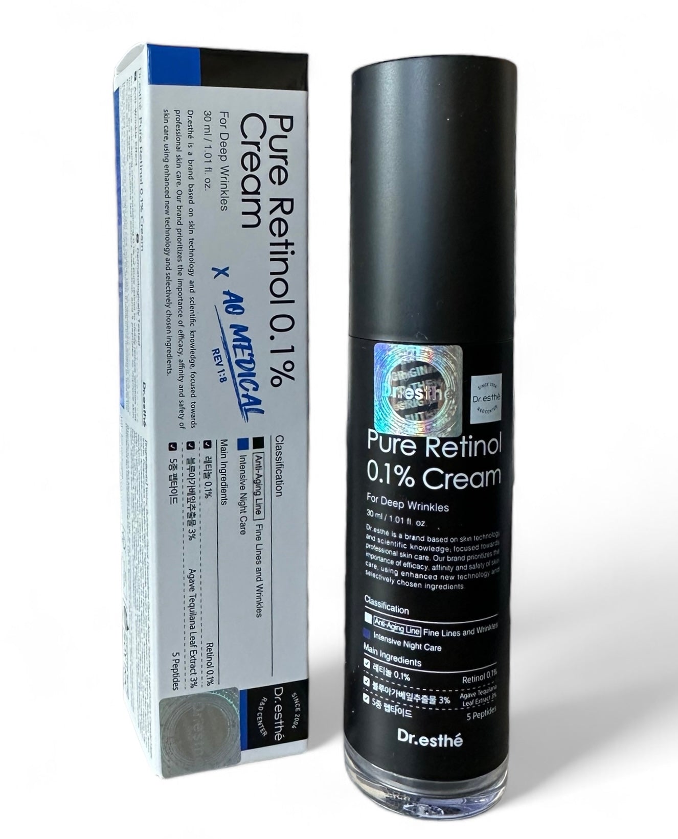 Dr.esthe Pure Retinol 0.1% Cream 50ml