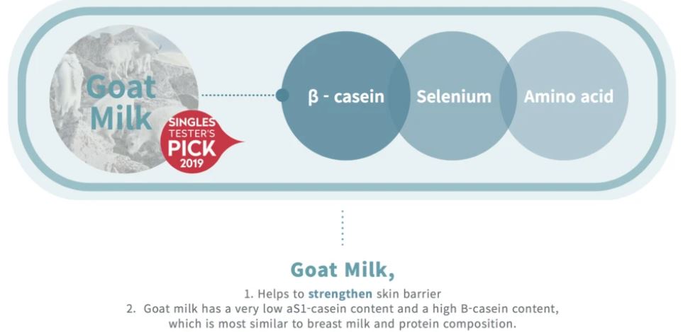Dr.esthe Goat Milk Ampoule 50ml European Beauty by B