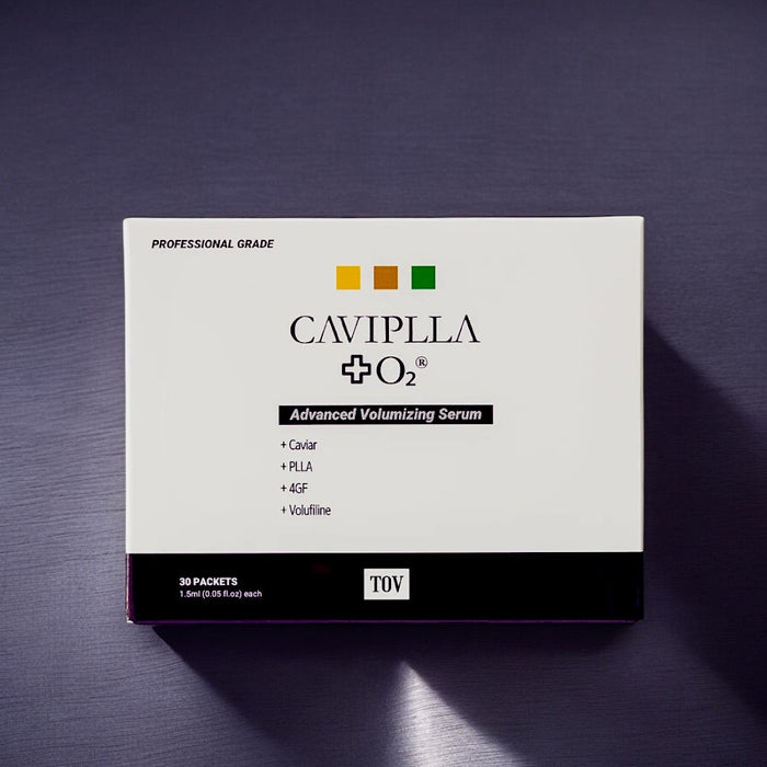 TOV House of PLLA HOP+ CAVIPLLA+O2 Advanced Volumizing Serum - Box/30 Pouches Travel-friendly/Individually packaged