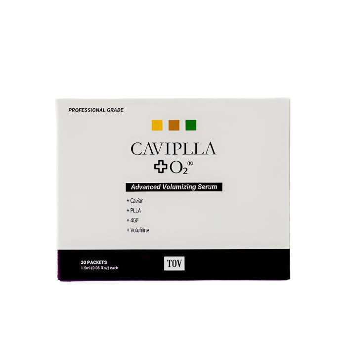TOV House of PLLA HOP+ CAVIPLLA+O2 Advanced Volumizing Serum - Box/30 Pouches Travel-friendly/Individually packaged