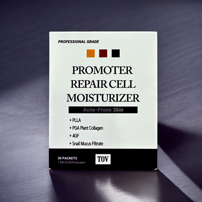 TOV HOP+ House of PLLA Promoter Repair Cell Moisturizer Acne - Prone Skin Travel-friendly 30 Pouches