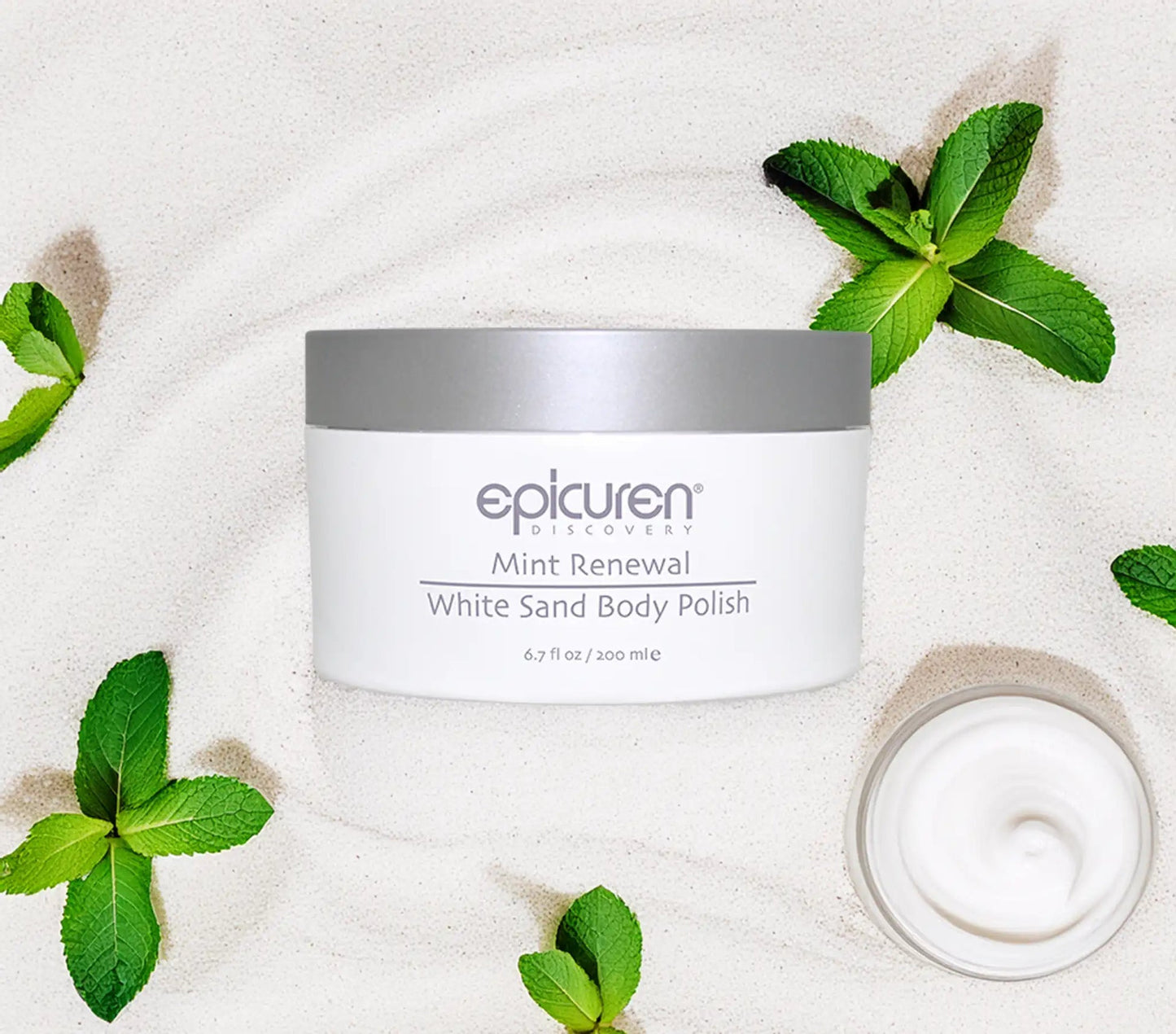 Epicuren Discovery Mint Renewal White Sand Body Polish