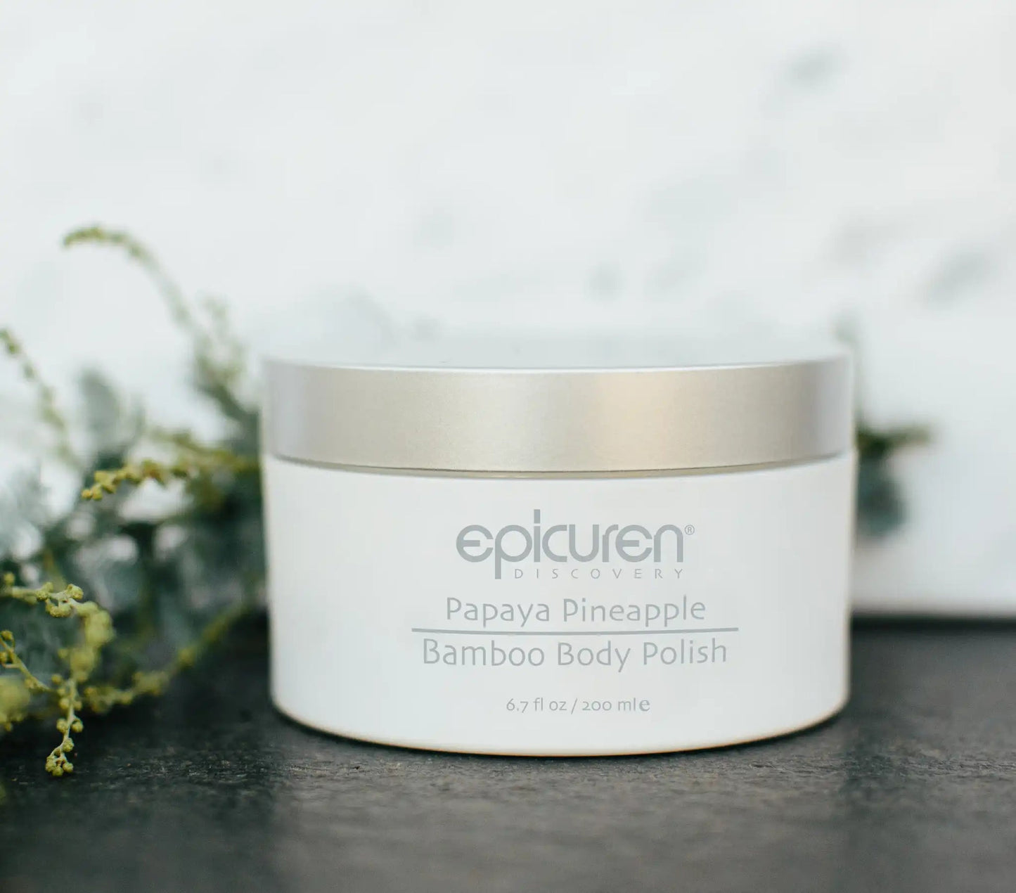Epicuren Discovery Papaya Pineapple Bamboo Body Polish, 6.7 Fl Oz