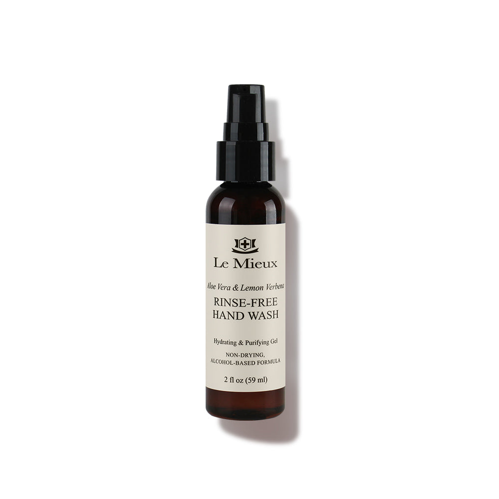 Le Mieux Aloe Vera & Lemon Verbena Rinse-Free Hand Wash 2 oz