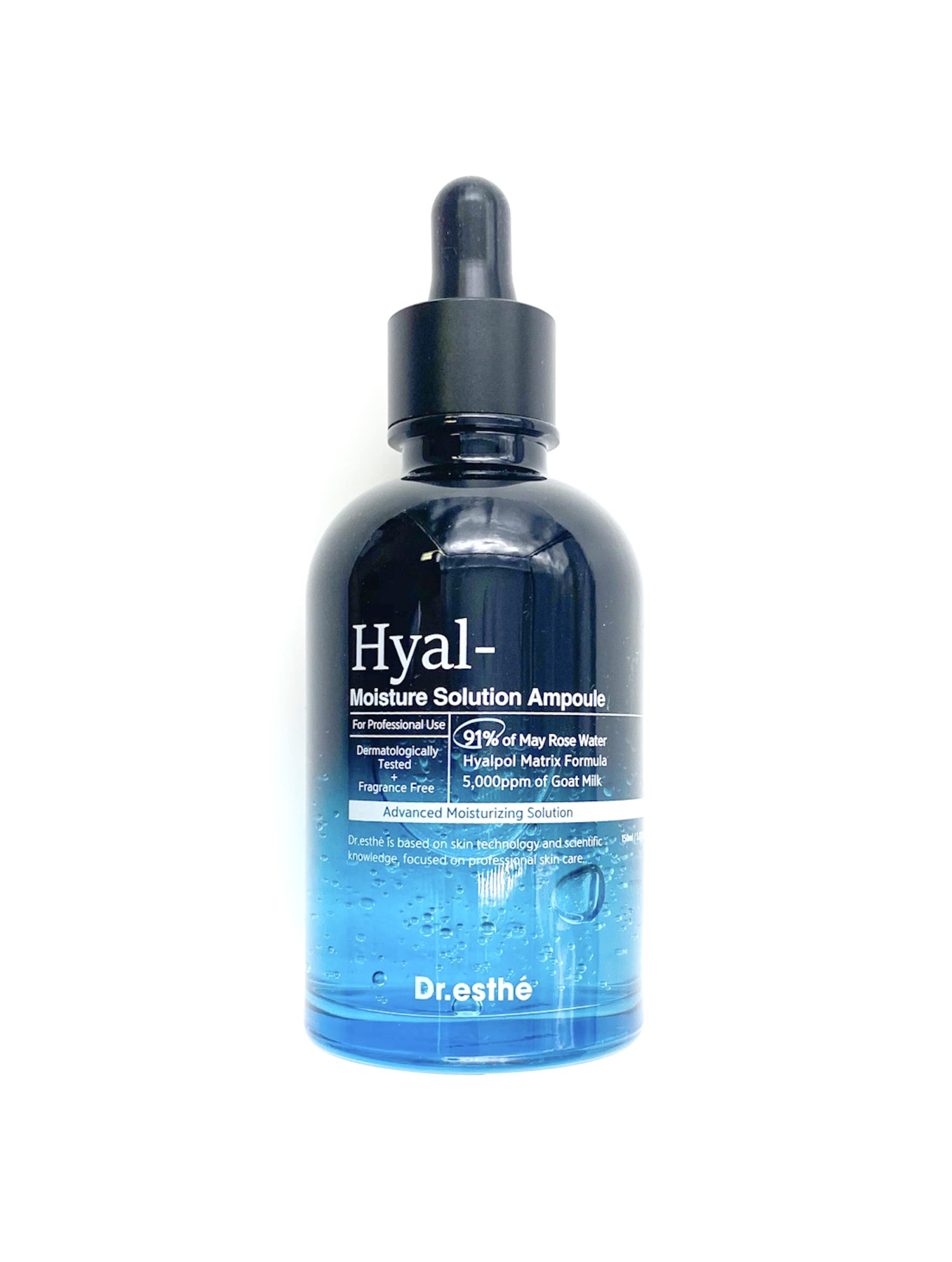 Dr.esthe Hyal Moisture Solution Ampoule 150ml with free roller face massager - European Beauty by B