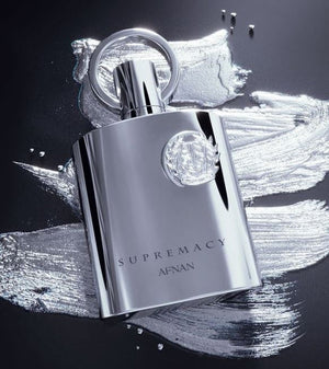 Supremacy Silver By Afnan Eau De Parfum 3.4 Oz Men