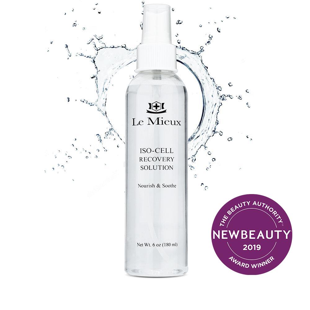 Le Mieux Iso-Cell Recovery Solution Facial Toner - Soothing Face Mist, Hydrating Mineral Spray 6oz - European Beauty by B