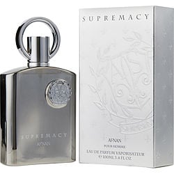 Supremacy Silver By Afnan Eau De Parfum 3.4 Oz Men