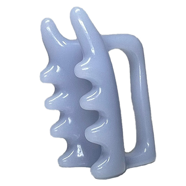 Fascia Facial and Body Massage Tool Chin G-Types Massager Light Blue