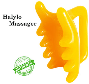 Fascia Facial and Body Massage Tool Chin G-Types Massager Yellow
