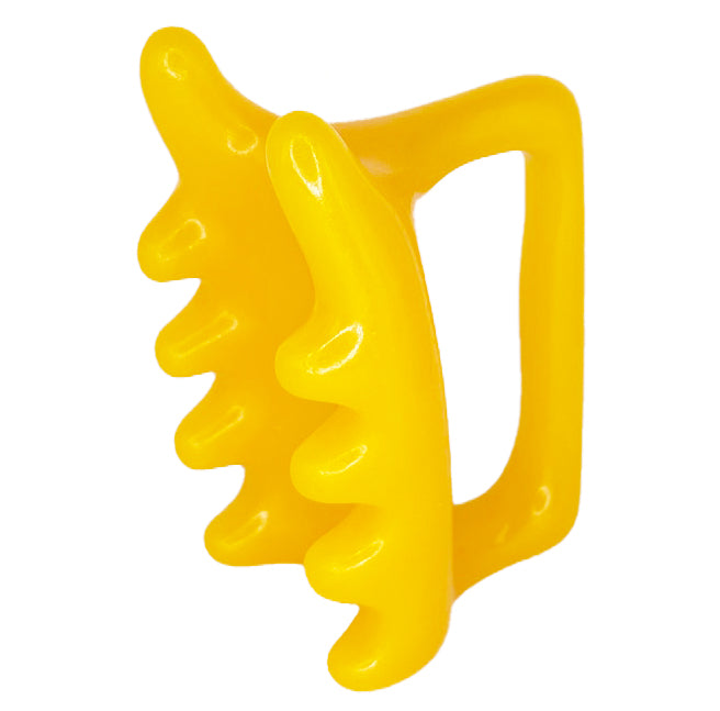 Fascia Facial and Body Massage Tool Chin G-Types Massager Yellow