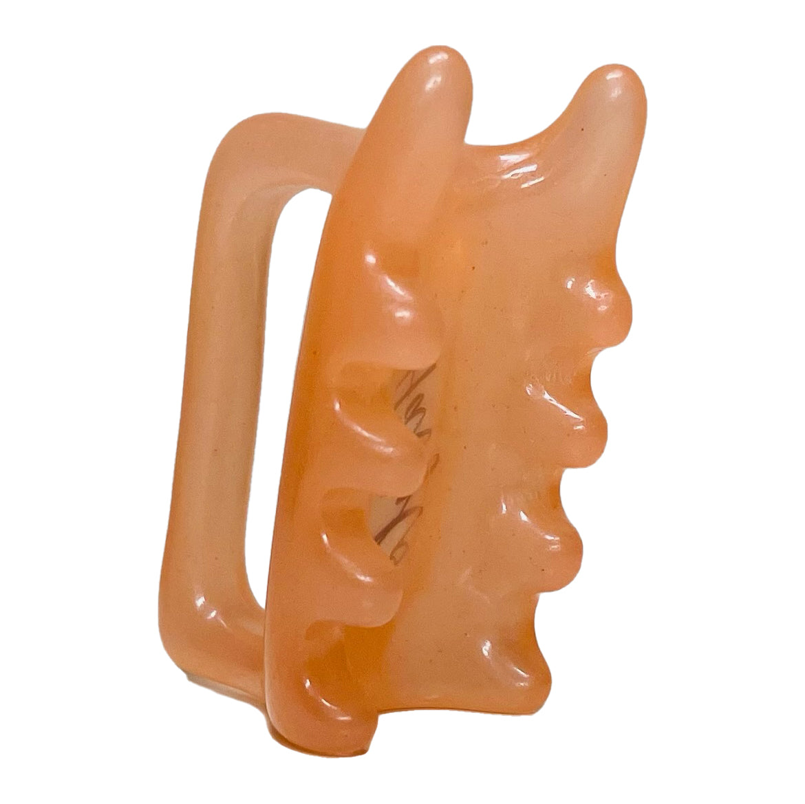 Fascia Facial and Body Massage Tool Chin G-Types Massager Light Pink