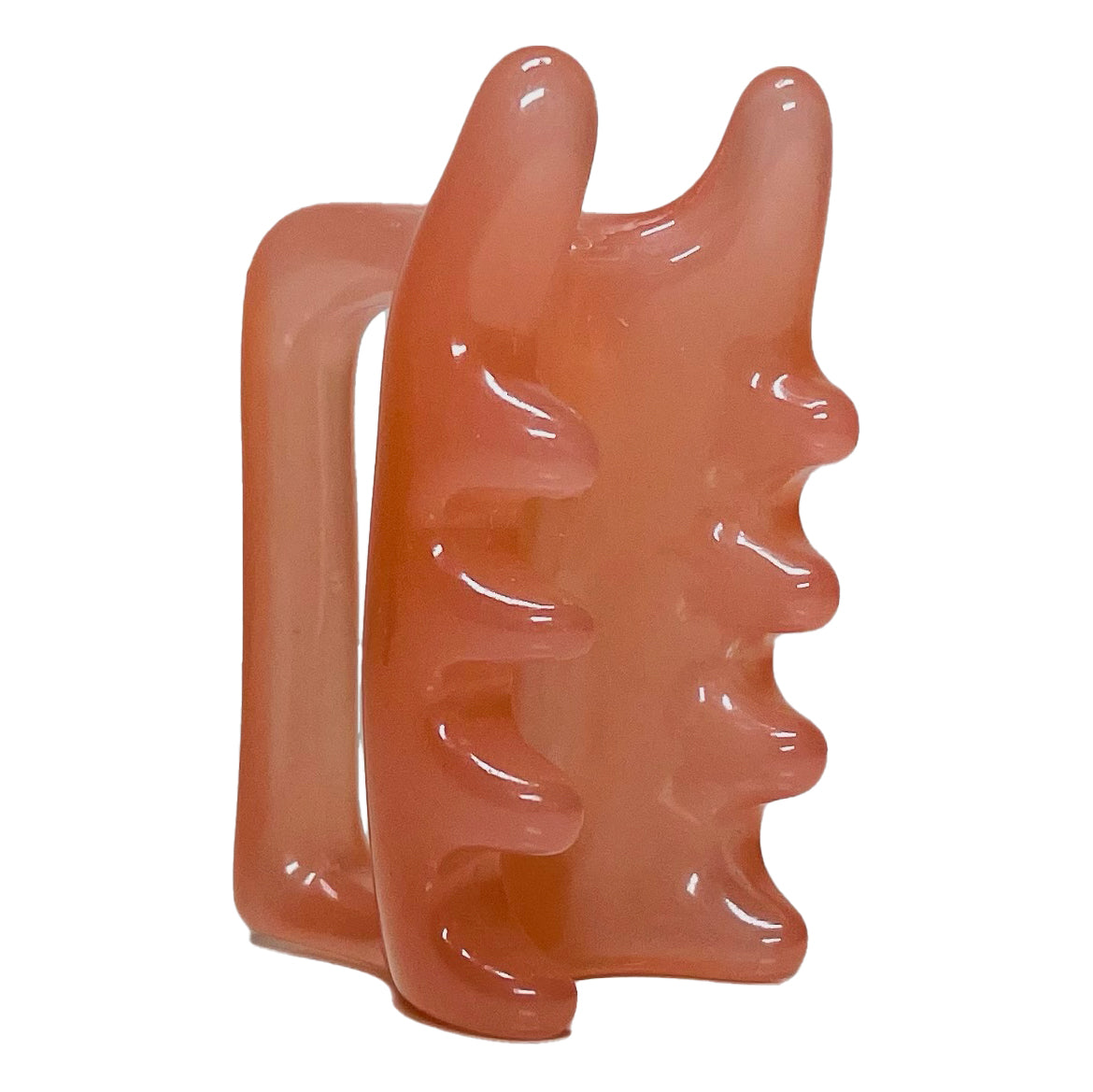 Fascia Facial and Body Massage Tool Chin G-Types Massager Pink