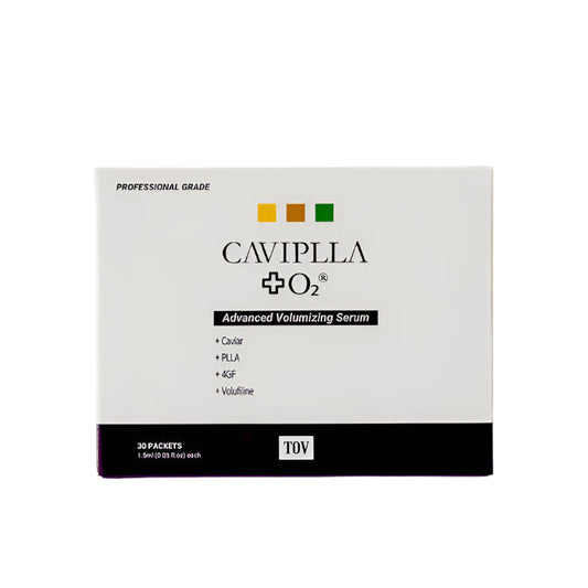 TOV House of PLLA HOP+ CAVIPLLA+O2 Advanced Volumizing Serum - Box/30 Pouches Travel-friendly/Individually packaged
