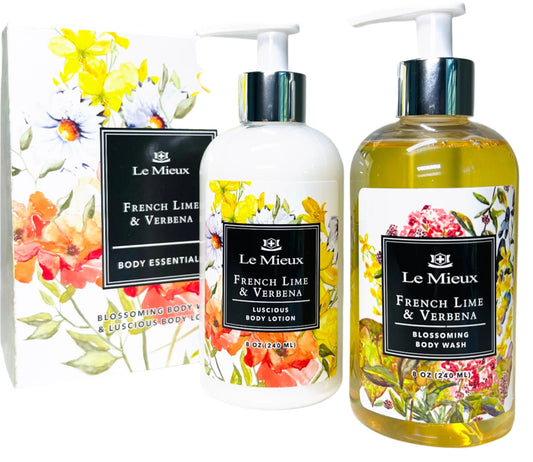Le Mieux French Lime & Verbena Body Essentials