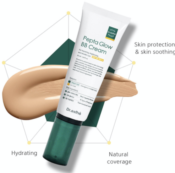 Dr.esthe Pepta Glow BB Cream 50ml - European Beauty by B
