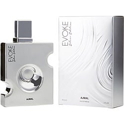 Evoke Silver By Ajmal Eau De Parfum 3 Oz Men