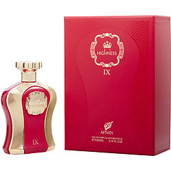 Highness IX Maroon By Afnan Eau De Parfum 3.4 Oz Unisex